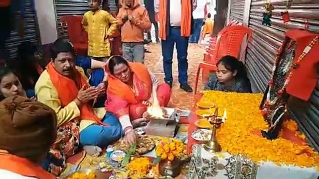 राममय हुआ मसौढ़ी, रामलला प्राण प्रतिष्ठा के वर्षगांठ पर प्रतिष्ठा द्वादशी उत्सव,का आयोजन,गुंजा जय श्रीराम