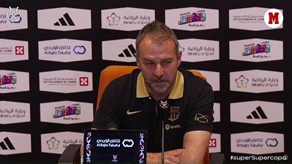 Flick: "¿La sanción de Vinicius? No es mi decisión que juegue o que no"