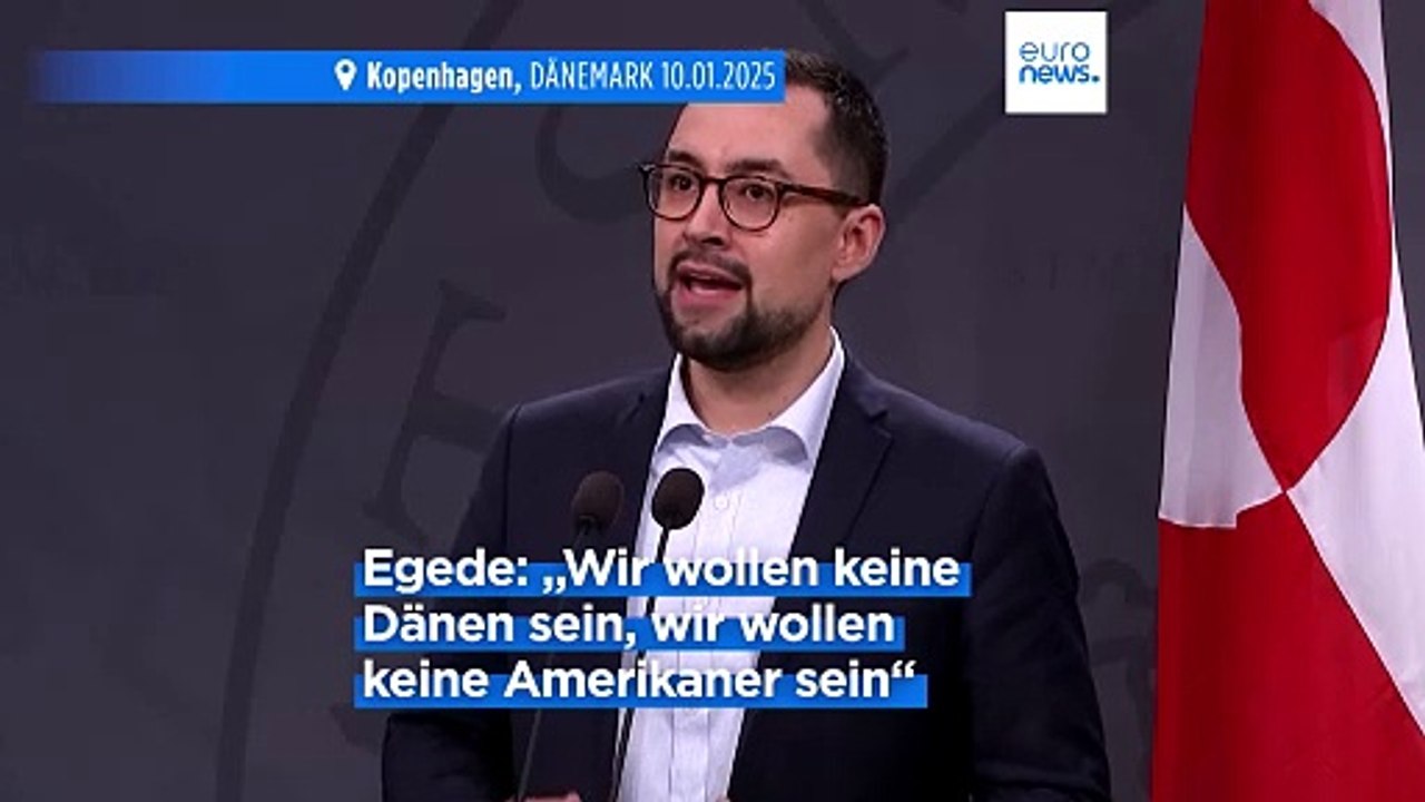 Grönlands Ministerpräsident: 'Wir wollen keine Amerikaner sein“