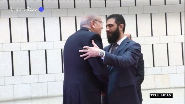 ميقاتي يلتقي قائد إدارة العمليات العسكرية في سوريا بدمشق