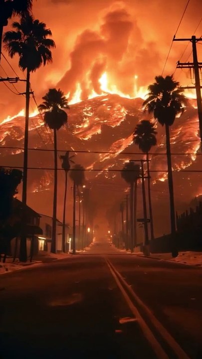 _The fire in the American state of Los Angeles has so far engulfed more than 30 thousand acres of land_* *_10,000 property burnt to ashes, 10 people killed_* *_Displacement of one lakh 80 thousand people_* *_The fire could not be controlled yet, due to th