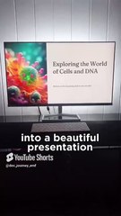 AMAZING AI Tool for  MS WORD document to beautiful presentation!'