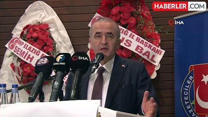 Elazığ'da Basın Konutları Projesi'ne Tam Destek