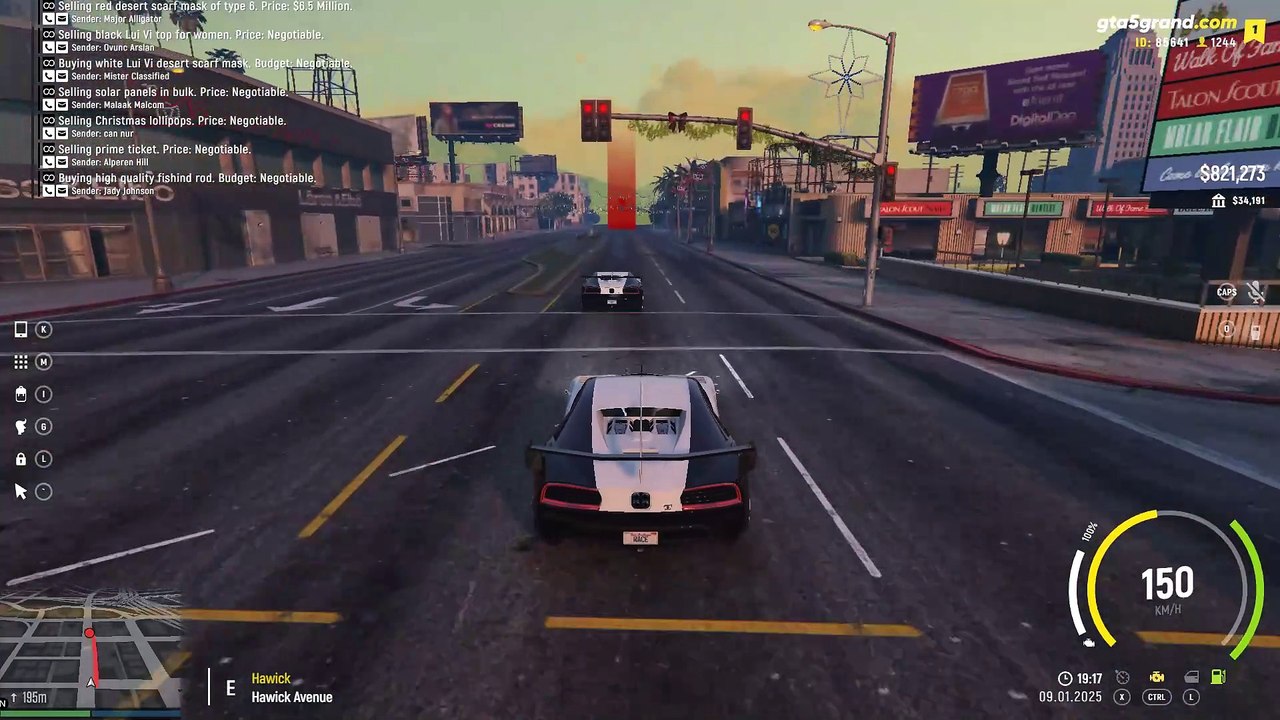 GTA V - Grand RP EN1 - Corrida Correios - Esferas de Influência - 09-01-2025 - Sargento Rodrigues