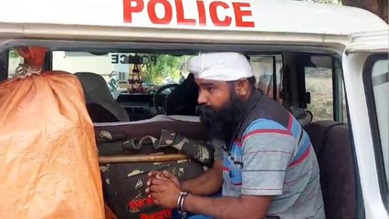 खरगोन में पुलिस ने की अवैध हथियारों को लेकर बड़ी कार्यवाही आरोपियों से पूछताछ जारी