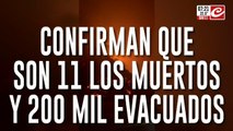 Incendios y desastre en California: ya son once los muertos y hay miles de evacuados