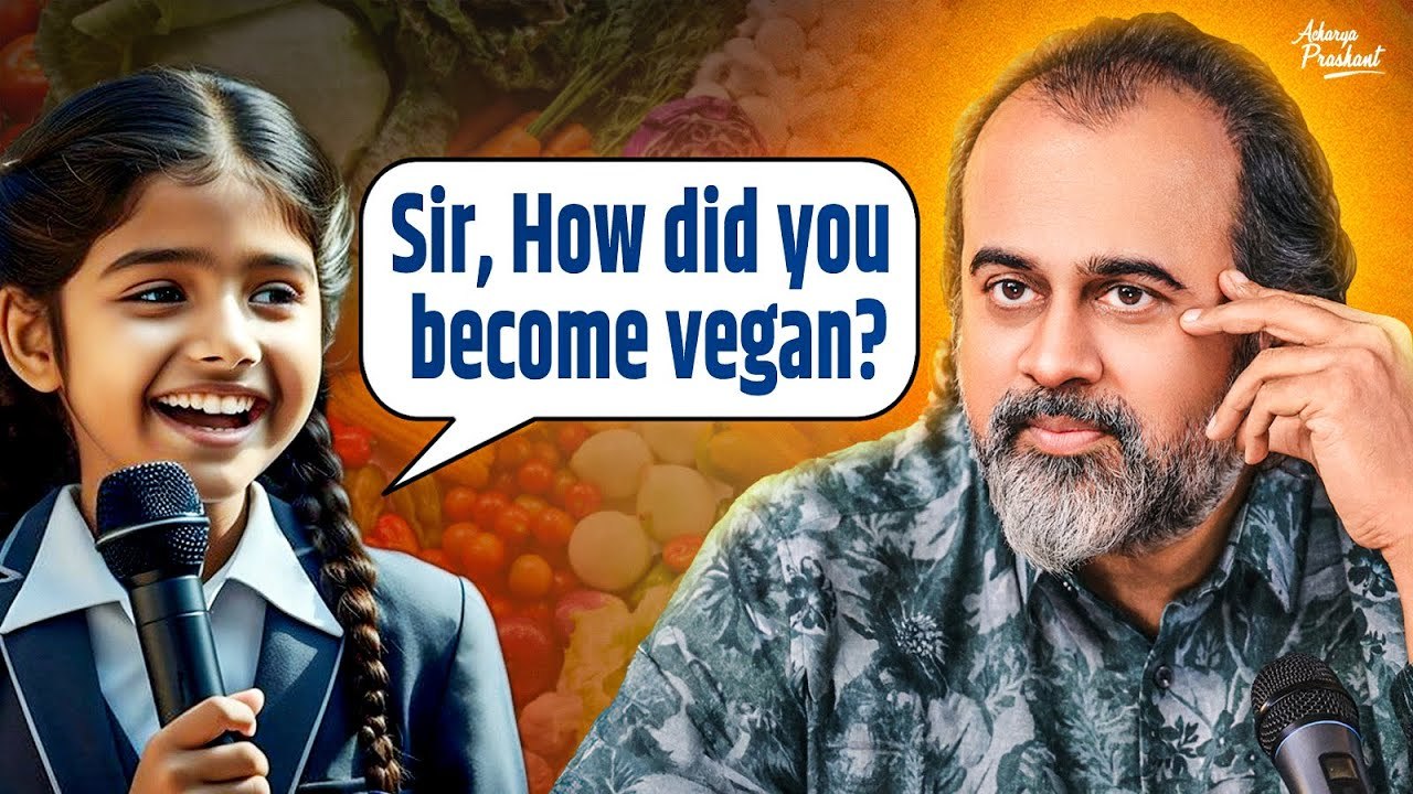 Sir, How did you become vegan? || Acharya Prashant (2021)