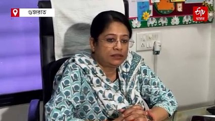 স্কুল বারান্দার চেয়ার বসে থেকে লুটিয়ে পড়ল মাটিতে, গুজরাতে আট বছরের ছাত্রীর সিসিটিভি প্রকাশ্য়ে