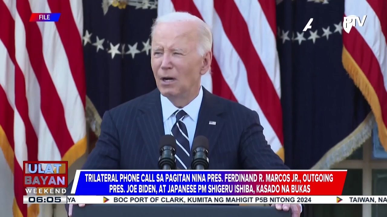 Trilateral phone call sa pagitan nina PBBM, U.S...