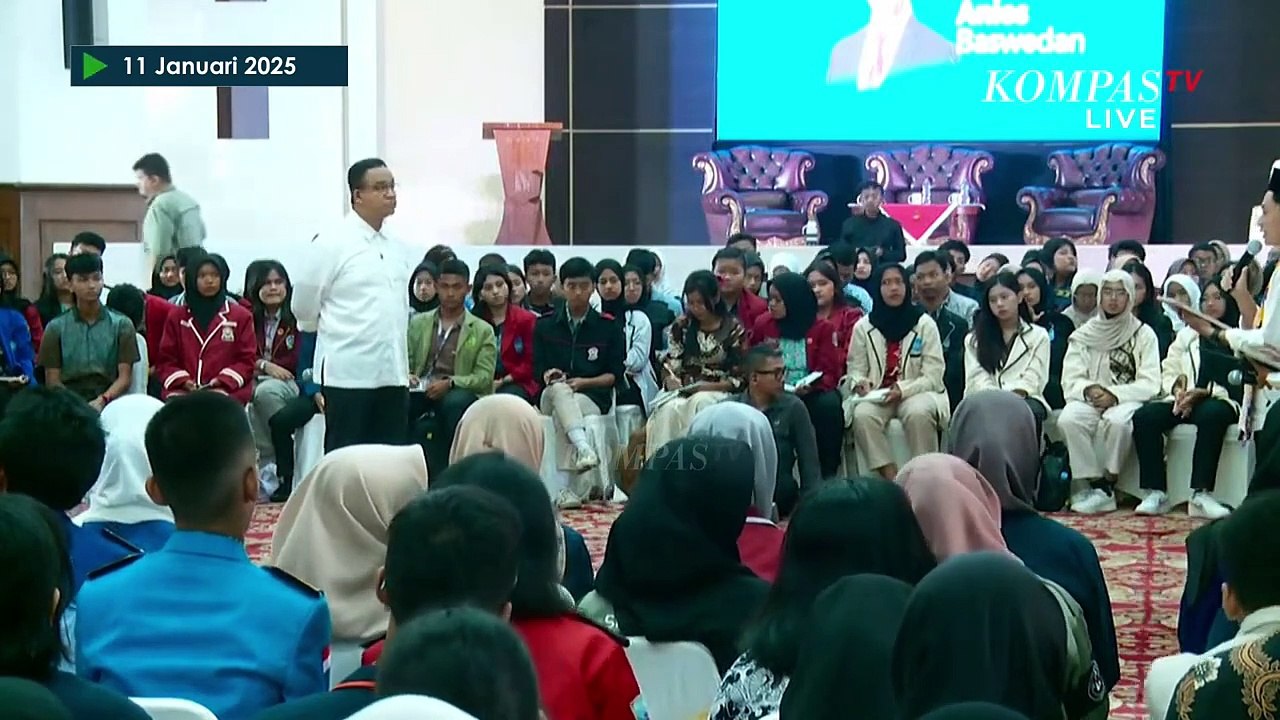 [FULL] Tanya Jawab Anies Baswedan dan Ketua OSIS se-Jakarta: Blak-blakan soal Resep Kepemimpinan!