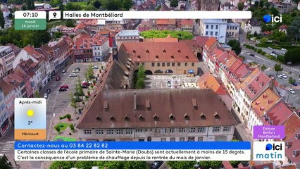 14/01/2025 - ici matin par ici Belfort Montbéliard en vidéo
