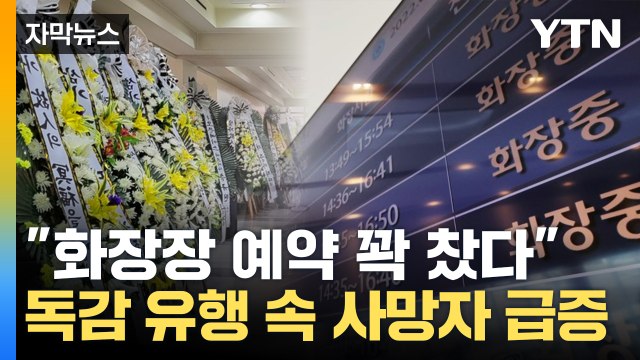 [자막뉴스] 예방접종 꼭 하세요 ...독감 합병증으로 폐렴 사망 급증 / YTN
