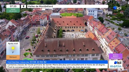 14/01/2025 - ici matin par ici Belfort Montbéliard en vidéo