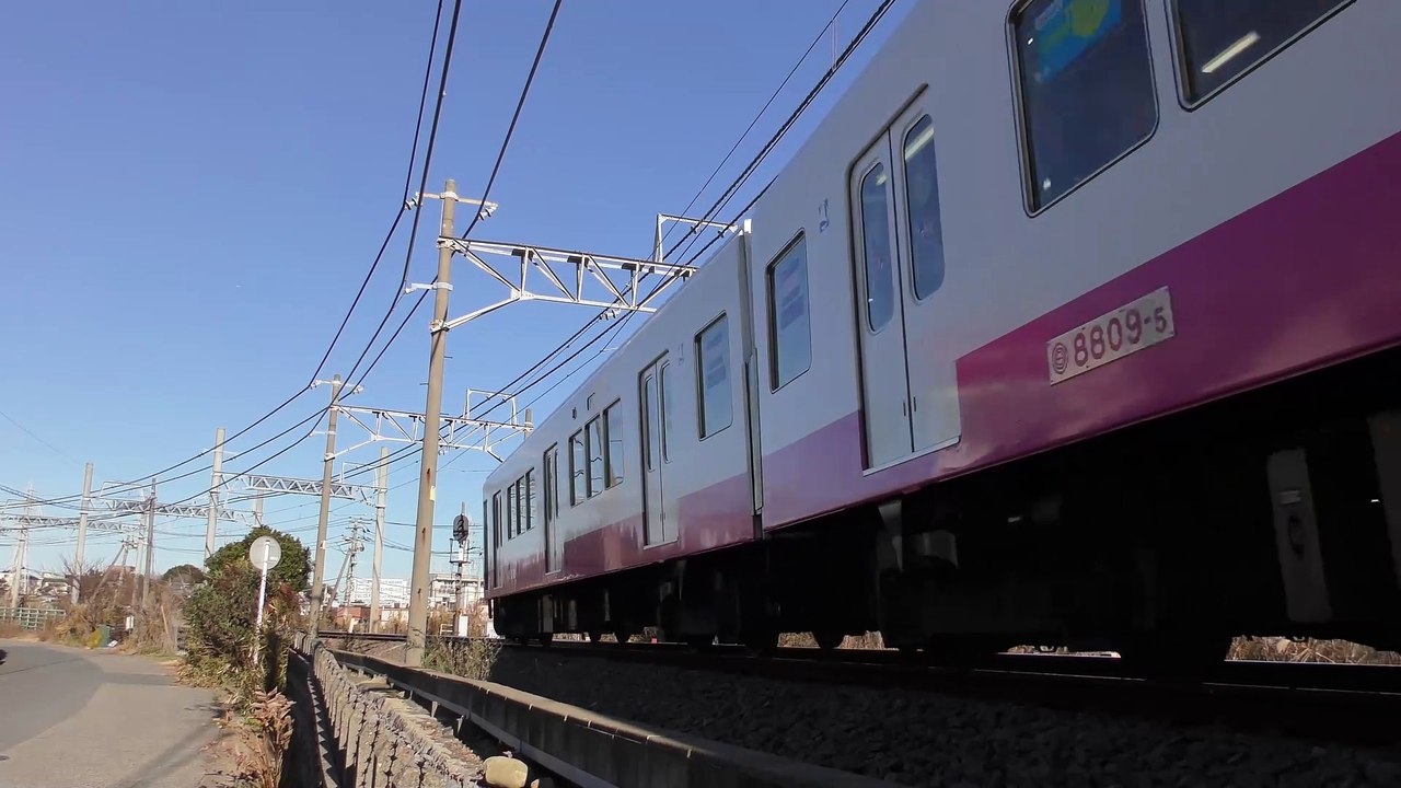 新京成8800形8809編成(2025年新年HM)