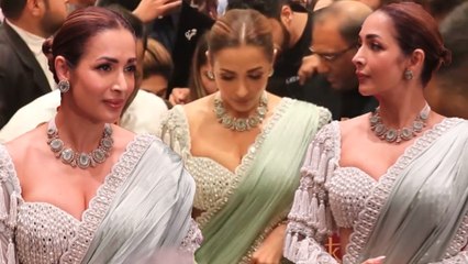 Malaika Arora स्टोर लॉन्च इवेंट में फैंस के बीच फंसी, एक्ट्रेस के Ethnic Look ने मचाई धूम