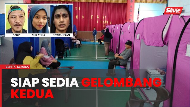Penduduk sedia banjir gelombang kedua