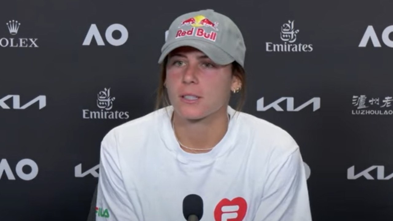 Tennis - Australian Open 2025 - Emma Navarro : "One of the more unique matches I've played in a while"