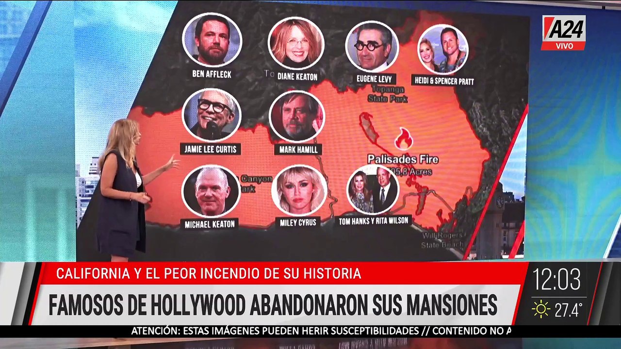 🔴 INCENDIOS EN CALIFORNIA: 11 MUERTOS