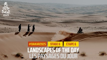 The best landscapes of Stage 6 - #Dakar2025