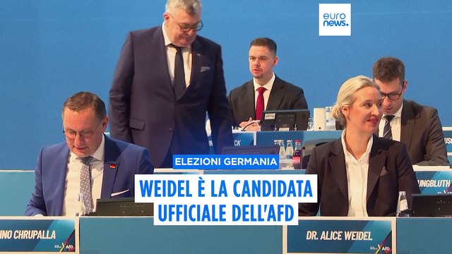 Elezioni in Germania: Weidel nominata candidata di AfD alla cancelleria