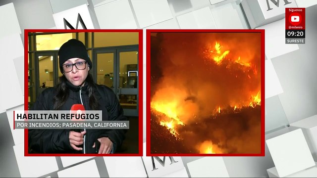 Tras incendios, habilitan refugios en Pasadena, California; ayudan a quienes lo perdieron todo