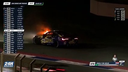 24H Dubaï 2025 Race De Heus Big Fire