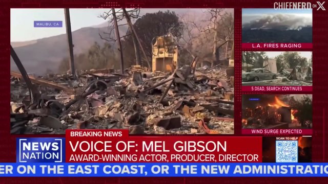 LA 산불에 멜 깁슨 등 유명 스타 집도 잿더미 / YTN