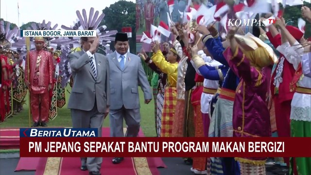 PM Jepang Shigeru Ishiba Sepakat Kerja Sama Sukseskan Program Makan Bergizi Gratis Presiden Prabowo