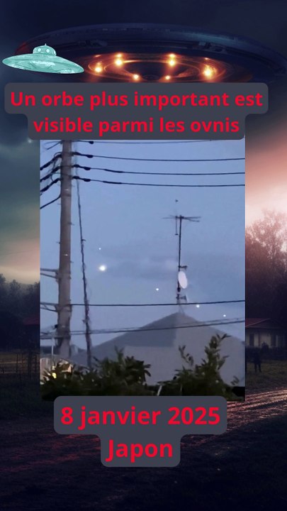 OVNI et orbes aux Japon le 8 janvier 2025 #ovni #ufo #alien #paranormal #mystery