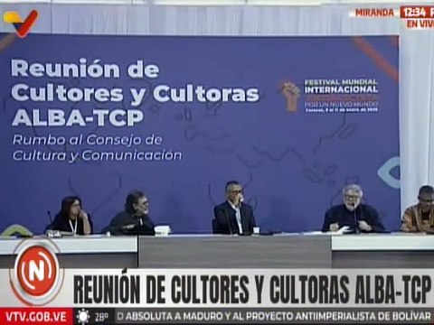 Caracas | Cultores del ALBA-TCP proponen ideas para mejorar la comunicación dentro y fuera del país