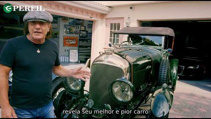 "Brian Johnson revela seu carro dos sonhos, trilha sonora de Babygirl e Paris Hilton em ação solidária"