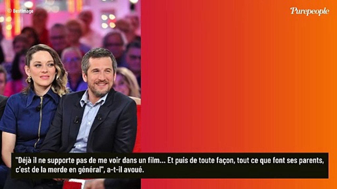 Guillaume Canet dit ce que son fils Marcel, fruit de ses amours avec Marion Cotillard, pense de leurs films