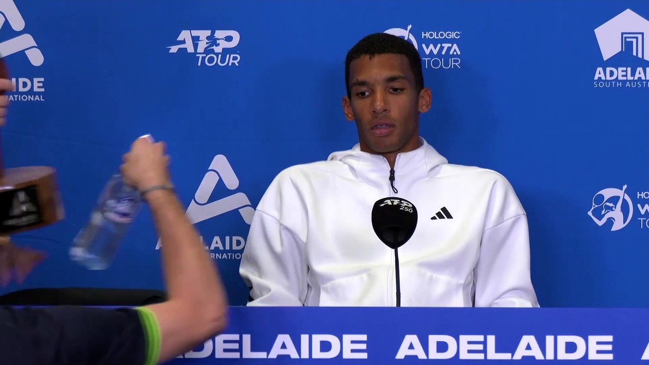 Tennis - Adelaïde 2025 - Félix Auger-Aliassime : "Première semaine, premier titre, j'espère continuer sur ma lancée à l'Australian Open"