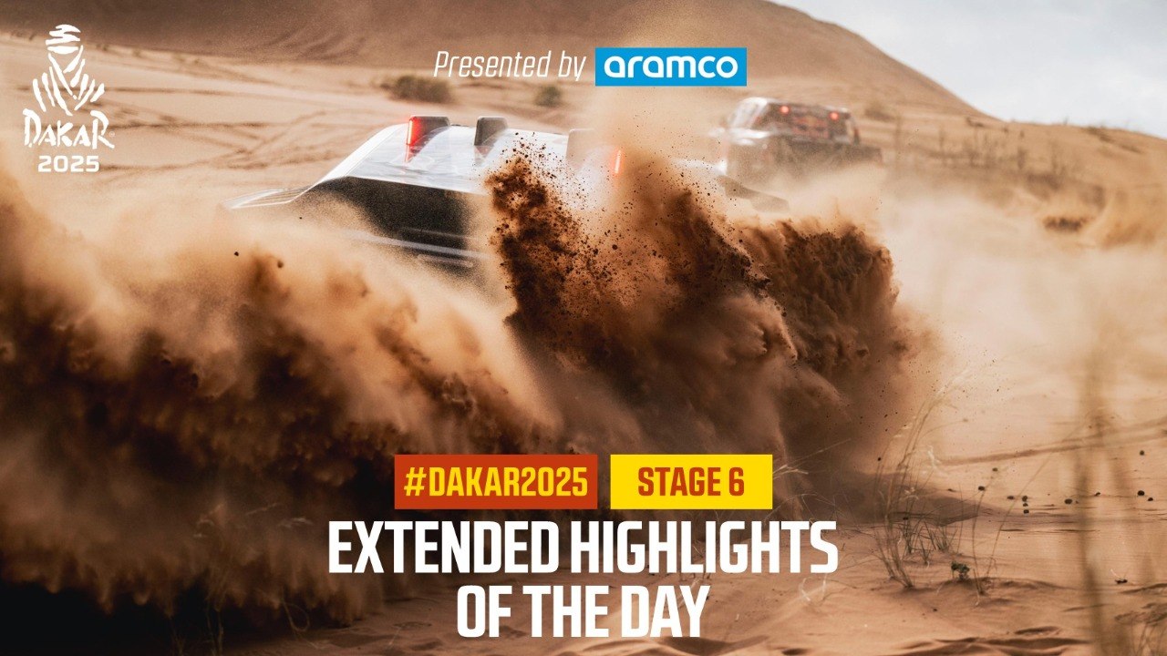 Extended highlights of Stage 6 presented by Aramco - #Dakar2025