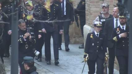 La princesa Leonor llega al puerto de Cádiz