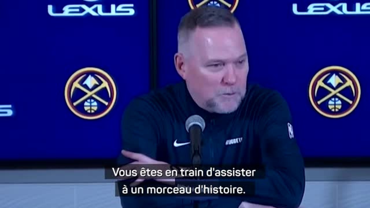Denver Nuggets - Malone : "Avec Jokic et Westbrook, vous êtes sur la chaîne Histoire"