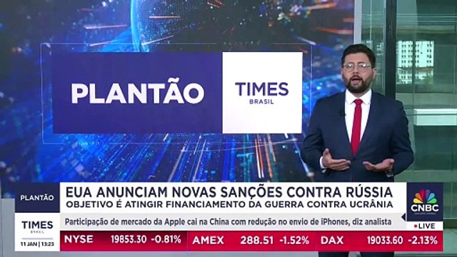 EUA ampliam sanções contra Rússia, e incêndios devastam Los Angeles | PLANTÃO TIMES BRASIL