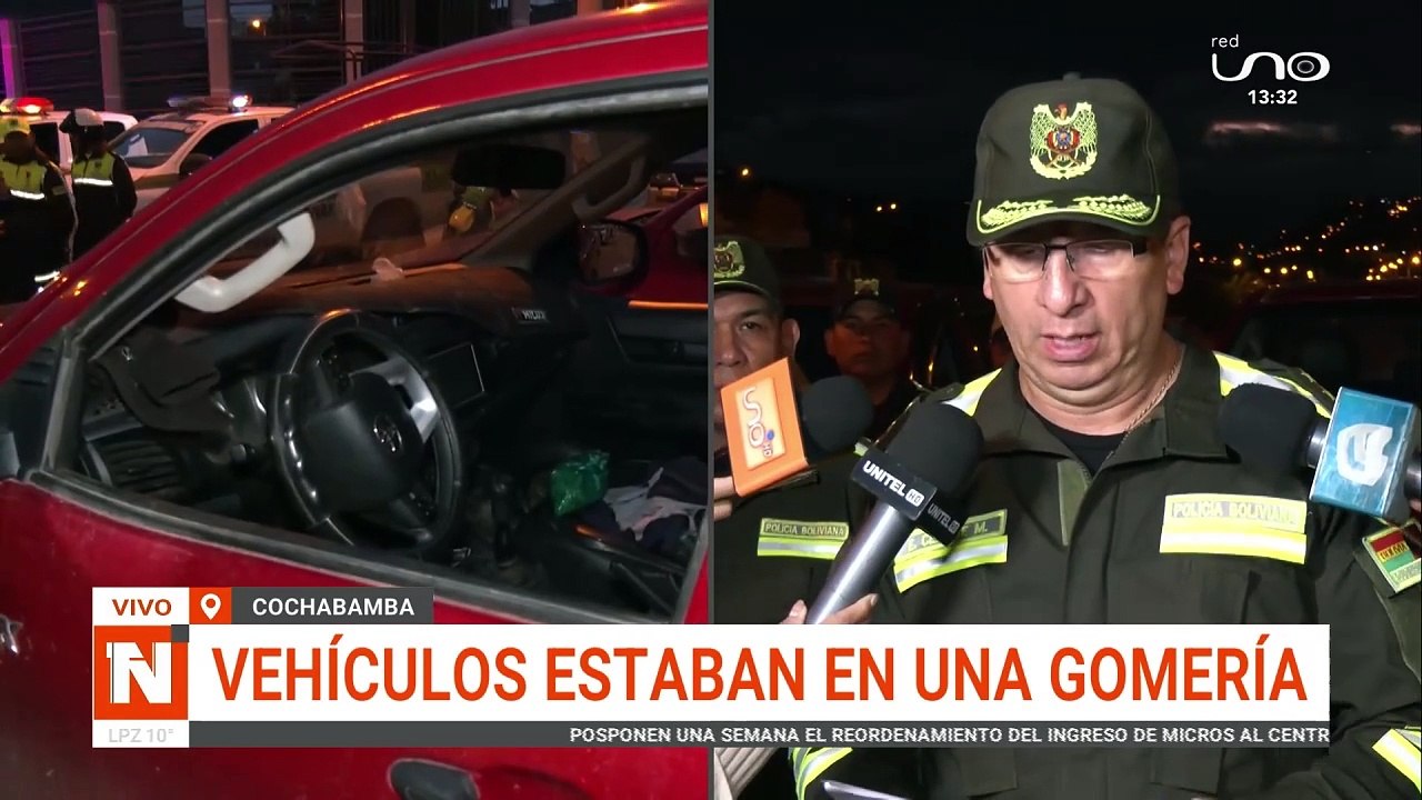 RECUPERAN 2 CAMIONETAS ROBADAS