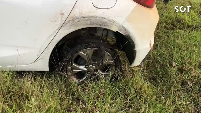 BPRv apreende 200 kg de maconha em carro roubado e prende traficante em Diamante do Oeste