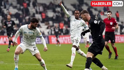 Beşiktaş, Bodrum FK'yi 2-1 mağlup etti