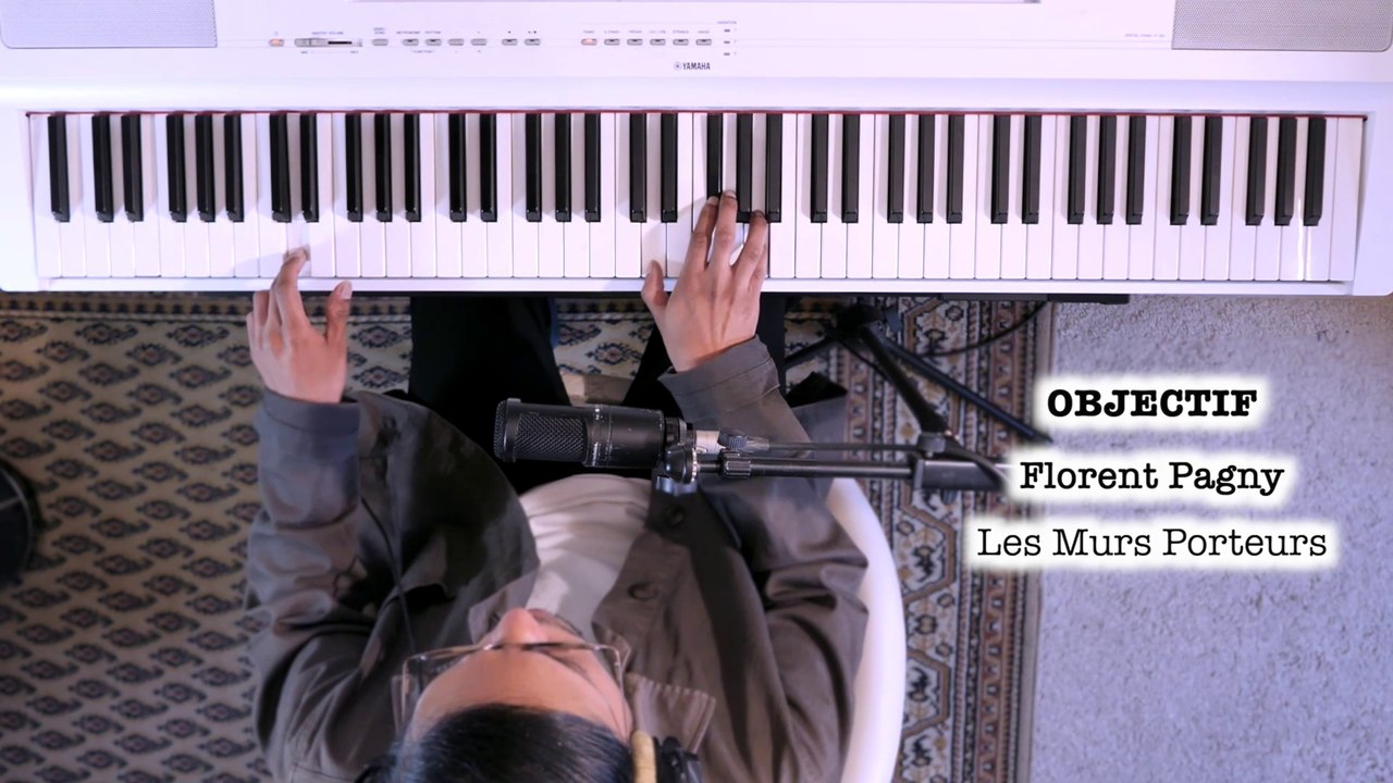 PIANO FACILE // FLORENT PAGNY - LES MURS PORTEURS
