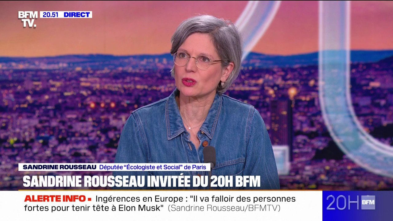 Réforme des retraites: Sandrine Rousseau (Les Écologistes) appelle les socialistes à demander plus de "clarté" au gouvernement