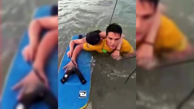 Bruno Lobo, Kitesurfista salva adolescente em praia de São Luís