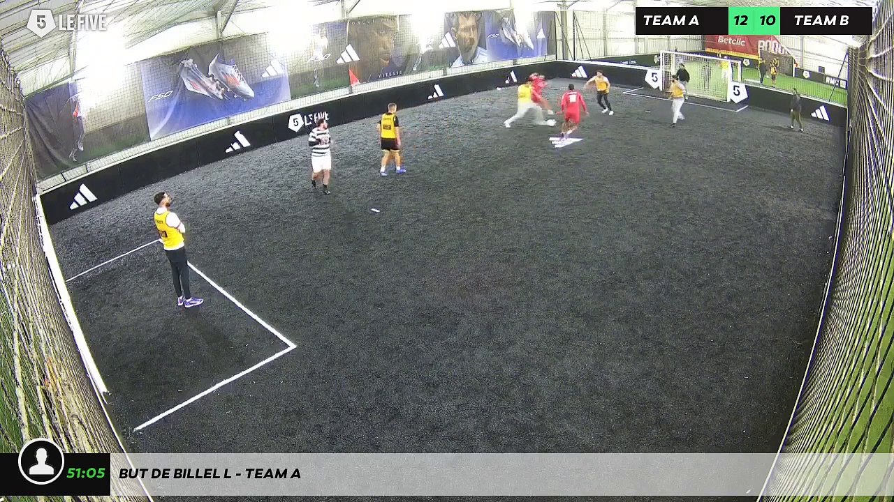 But de Billel L - Team A