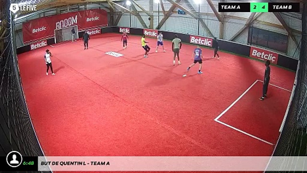 But de Quentin L - Team A