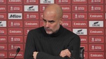 Guardiola on City's 8-0 Salford win and Kyle walker transfer request