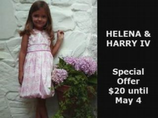 Designer Kids Clothes Agoo Petit Luxe Helena Cute Baby ...