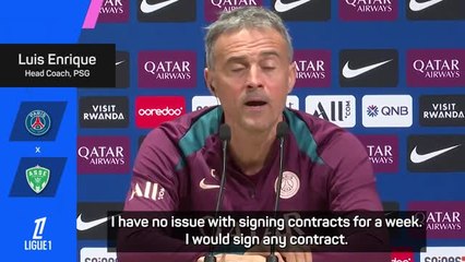 Enrique still committed to PSG project