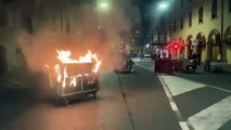 Guerriglia a Bologna al corteo per Ramy, video