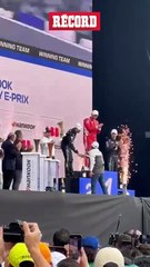 PODIO de GANADORES en el E-PRIX de la CIUDAD DE MÉXICO